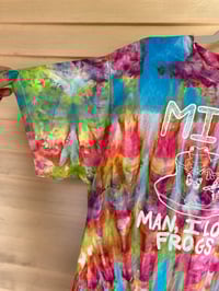 Image 2 of LARGE MILF Man I Love Frogs Tie Dye Shirt C9