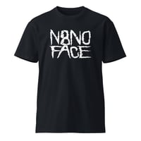 Image 3 of N8NOFACE White Scratch Logo Unisex premium t-shirt (+ more colors)