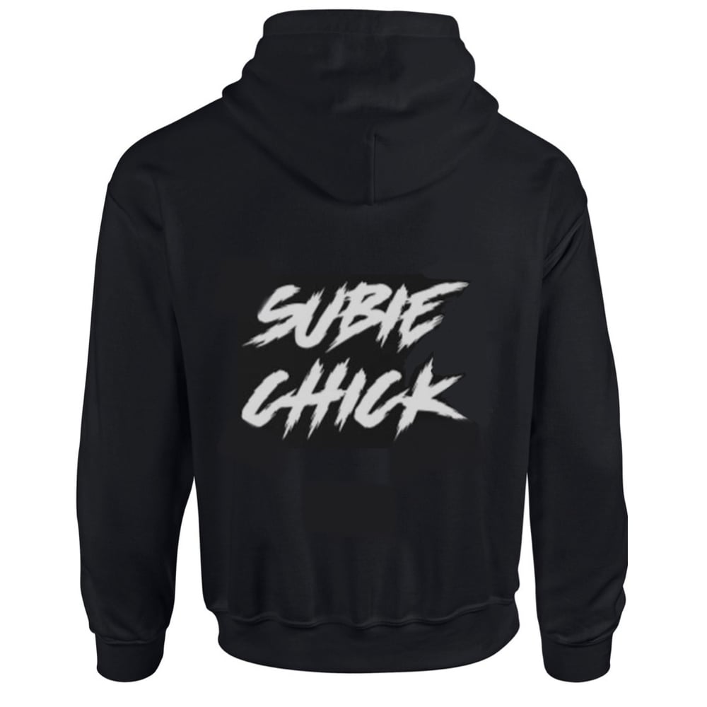 Subie Wave Skeleton Style Zipper Hoodie