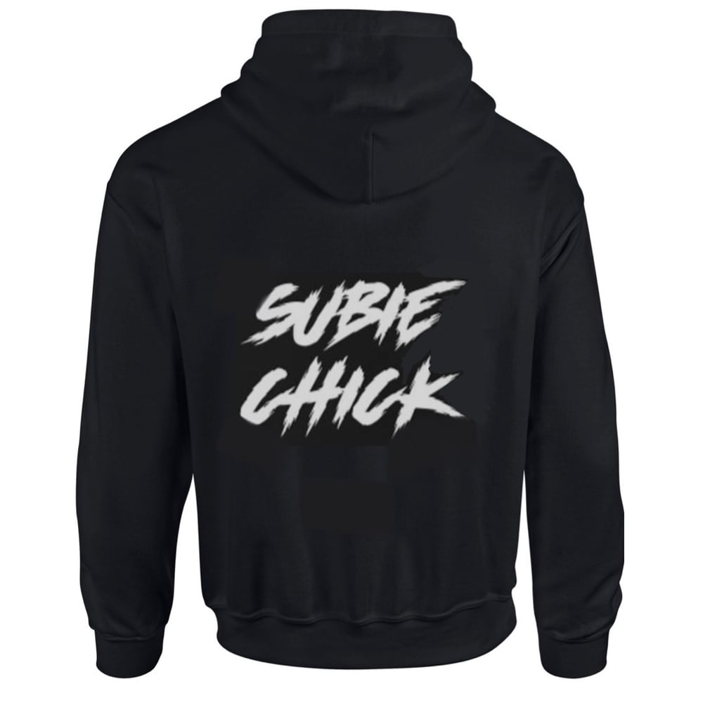 Subie Wave Skeleton Style Zipper Hoodie 