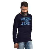 Image 9 of Soldier For Jesus ICE Unisex Long Sleeve Tee