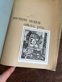 Image 4 of La doctrine secrète, deux tomes, Helena Blavatsy, 1946!
