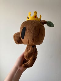 Image 4 of Woodman With Crown Art Plushie From Hilda Cartoon - Made To Order