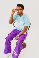 Image 1 of Purple Set Unzip