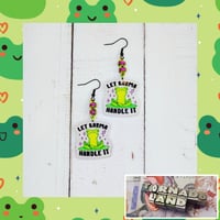 Karma Frog Earrings