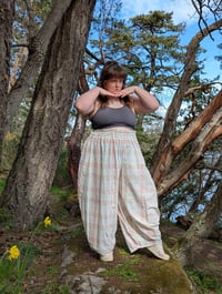 Image 2 of Peaches & Cream Checkered Pants