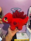 Red stegosaurus Plush