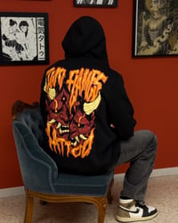Image 3 of Two flames zip hoodie