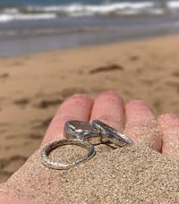 Image 1 of Sand rings personalised and custom made