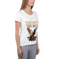 Image 3 of Women's DIVINELY PROTECTED athletic t-shirt