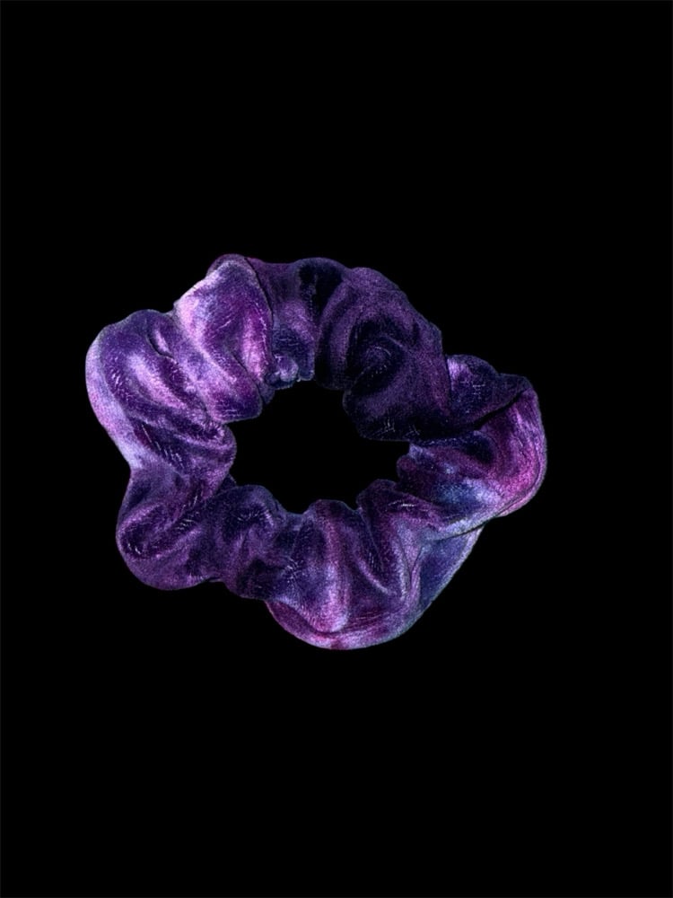 Image of Lilac Velour Scrunchie