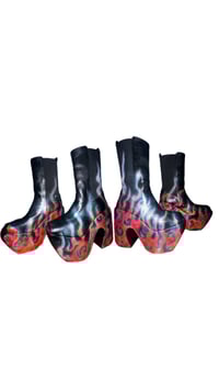 kali peeptoe boots size 37eu 7usw