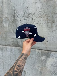 Image 4 of PARTLY CLOUDY NAVY RED ARIZONA DIAMONDBACKS CUSTOM FITTED CAP