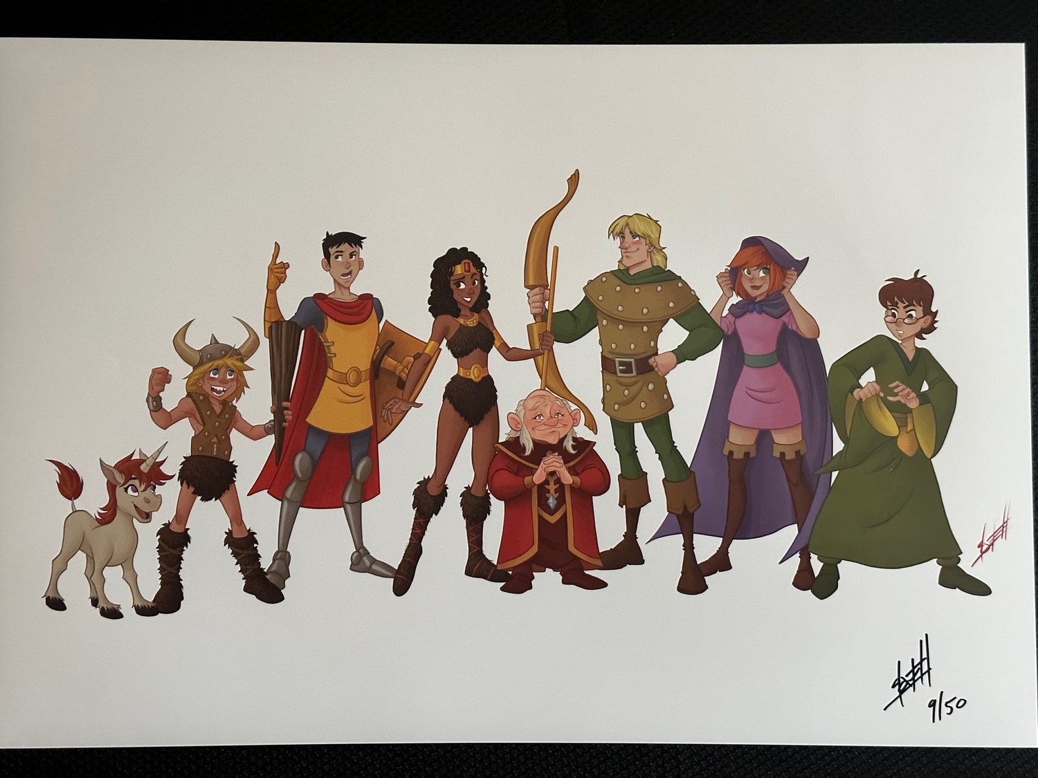 D&D/Critical Role Limited Number Giclee Prints
