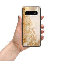 Image 6 of White and Gold Tattered Texture Goth Lolita Kawaii Baroque Clear Case for Samsung®