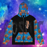 Image 2 of Orange Faygo Clown zip hoodie