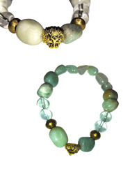 Image 1 of Lionhead Amazonite bracelet