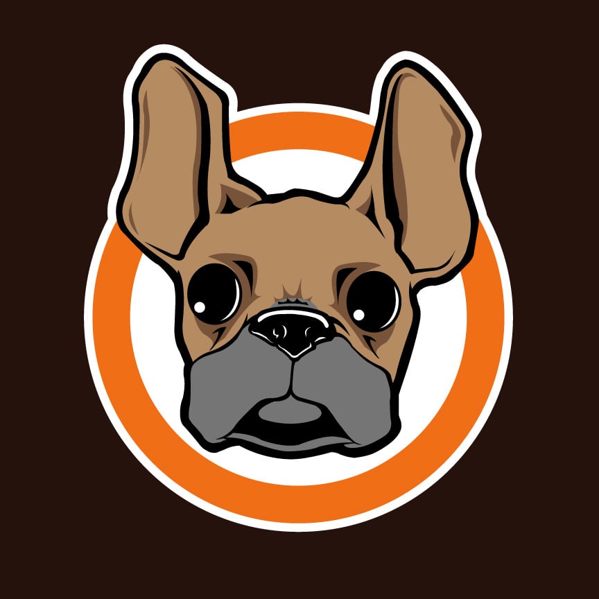 Image of Bandit the Bully-Brown Tee