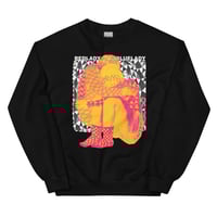 Image 2 of For When It's Too Much - Sweatshirt - Black/Green/Blue