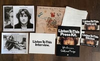 John Lennon – Walls And Bridges - US First Press LP in shrink with Press Kit!!