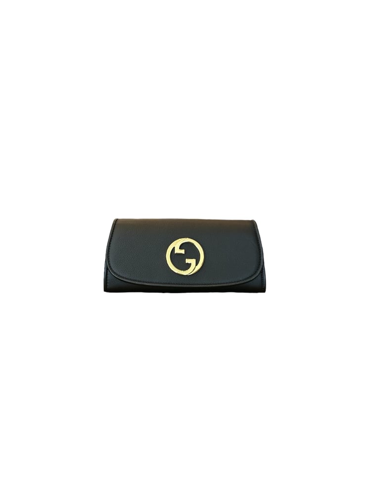 Image of Gucci Blondie Continental Wallet on Chain 144-620