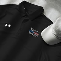 Image 3 of TRUMP VANCE 24 Under Armour® men's polo