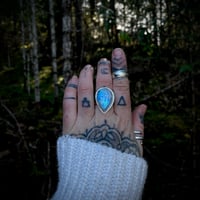 Image 2 of Moonstone Ring~Sz 7.5/7.75