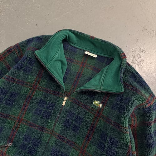 Image of Chemise Lacoste full zip up fleece, size xL