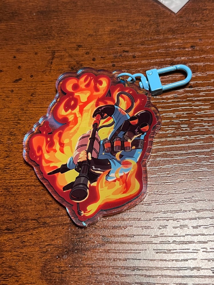 Image of TF2 Pyro Keychain