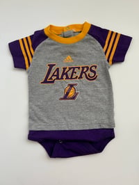 Image 1 of Lakers onesie 