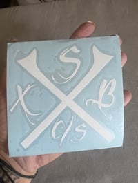Image 1 of XSB white sticker 