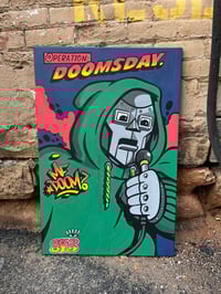 Image 3 of “DOOMSDAY” Original Canvas