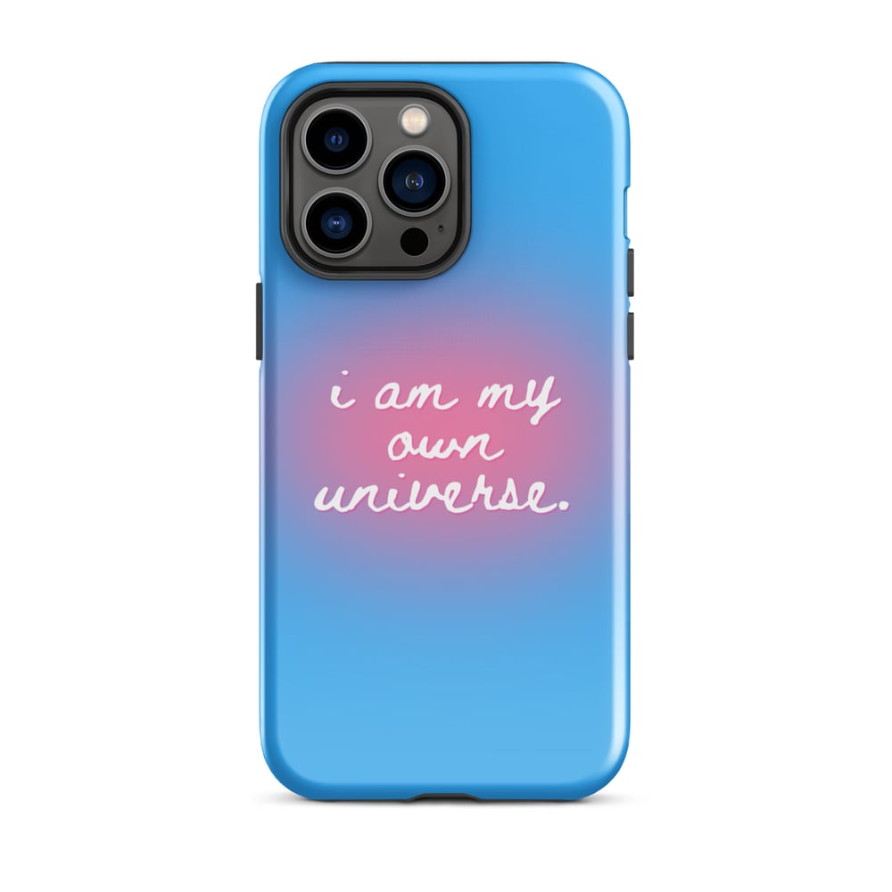 ZEN EXP - “I am my own universe” Tough Case for iPhone®