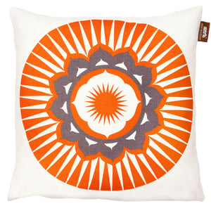 Image of Darjeeling Cushion - Tangerine Dream
