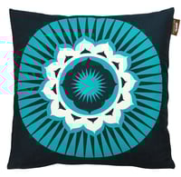 Image 2 of Darjeeling Cushion - Indigo