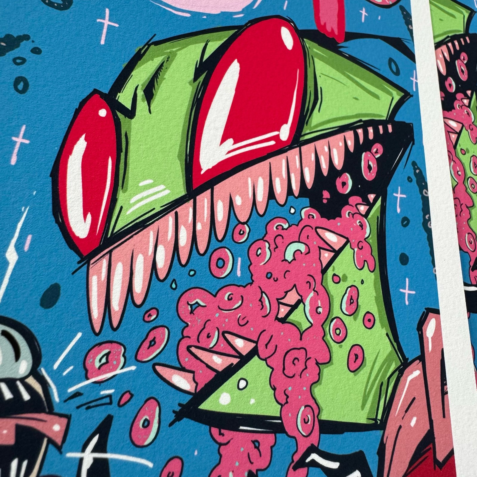 INVADER ZIM Doughnuts Cover Print (signed) | $Z.99