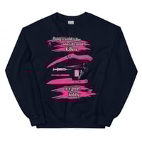 Image 5 of Officially licensed being a serial killer Unisex Sweatshirt