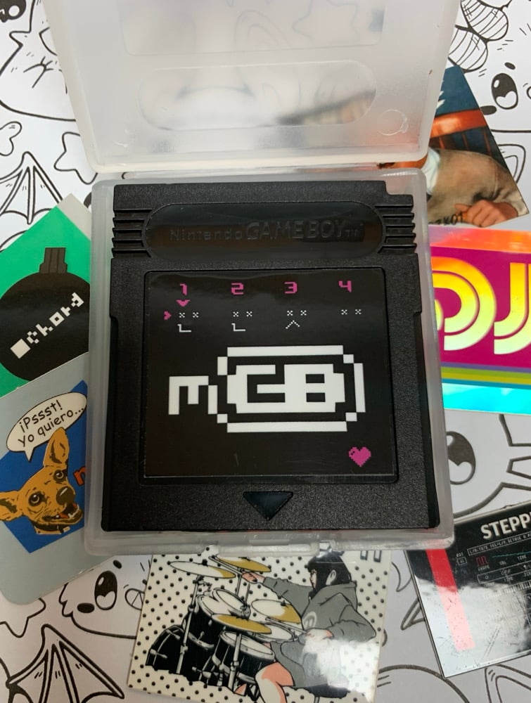 MGB 1.34 Cartridge [CHIPTUNE] for Gameboy (Requires Arduinoboy