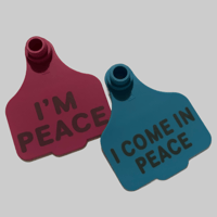 I COME IN PEACE COUPLES SET