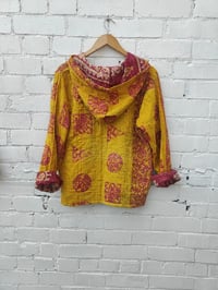 Image 5 of FESTIE hoodie with pocket -yellow and pink