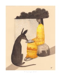 Image 1 of “A Sip of your Sorrow” print