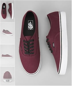 Image of Vans Authentic Sneaker Brown 