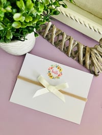 Image 1 of Ivory satin headband 
