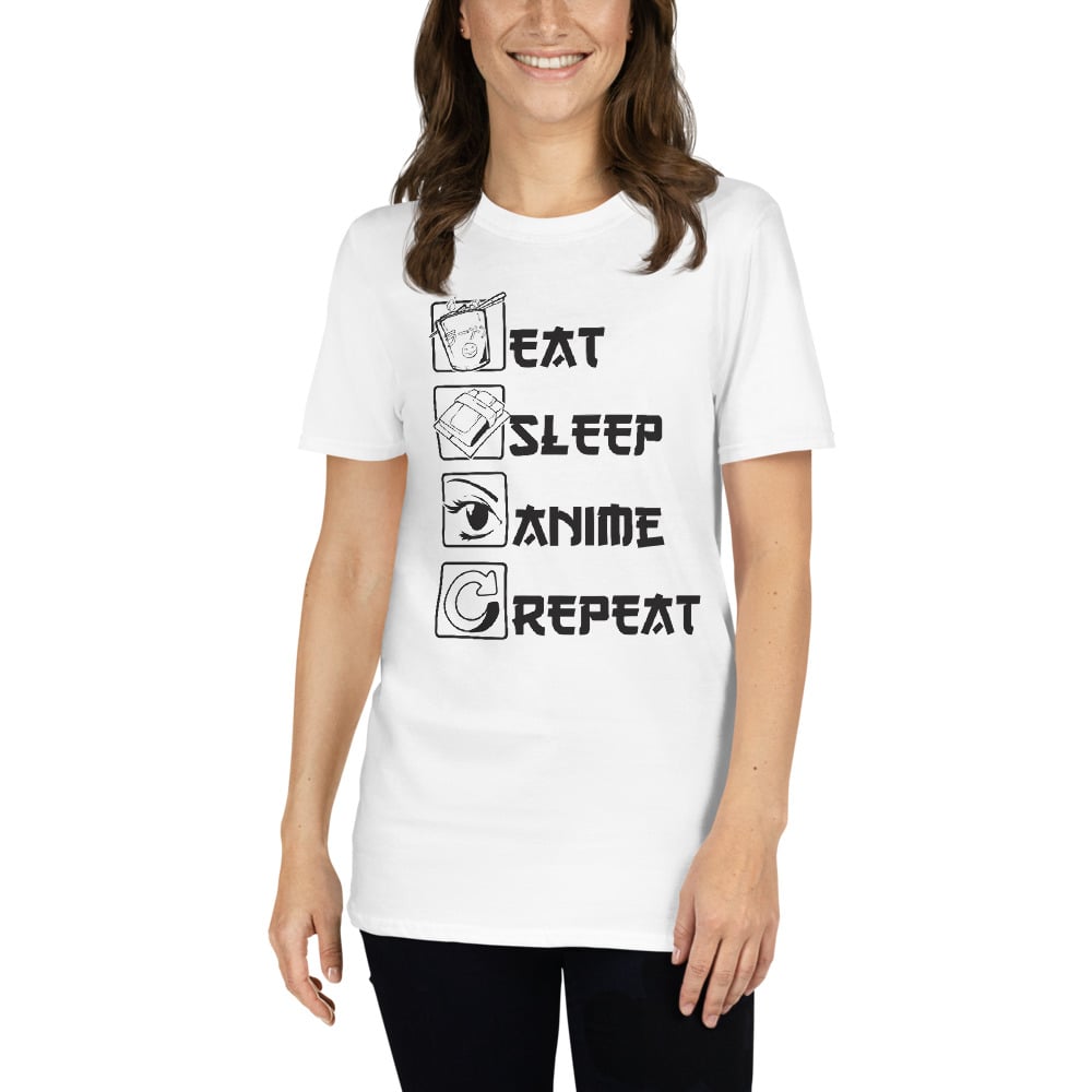 Tee Shirt to Match Off-White Air J1 Eat Sleep Repeat Tshirt Big Tall Small  Hip