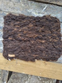 Image 1 of Seat Pad or Pet Mat - Dark Brown