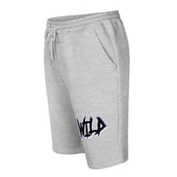 Image 7 of WILD Violet Night fleece shorts