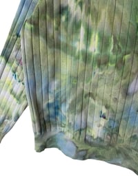 Image 6 of ♻️ UPCYCLED M Men's 100% Cotton Quarter Zip in Sublime Ice Dye