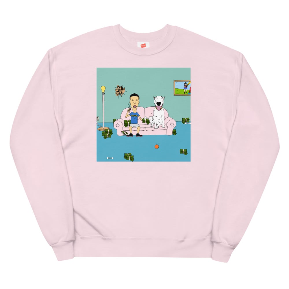 Image of BAUSO & BUDZ-DANK FLEECE SWEATSHIRT