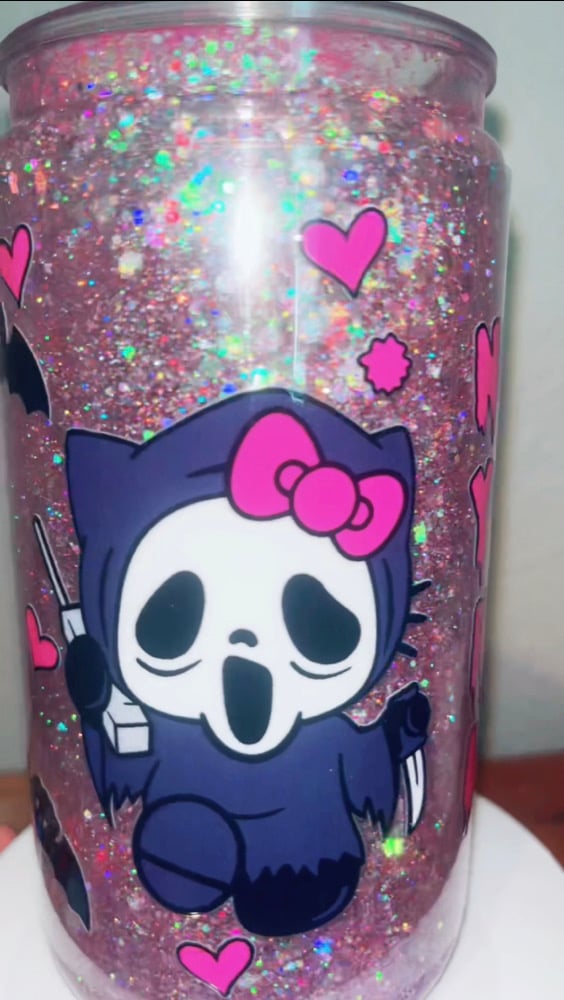 Image of No you hang up Hello Kitty SnowGlobe  