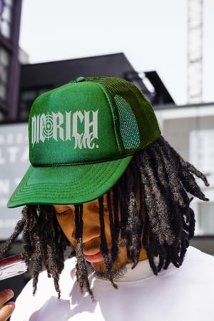 Image of Green “TARGET” Trucker Hat